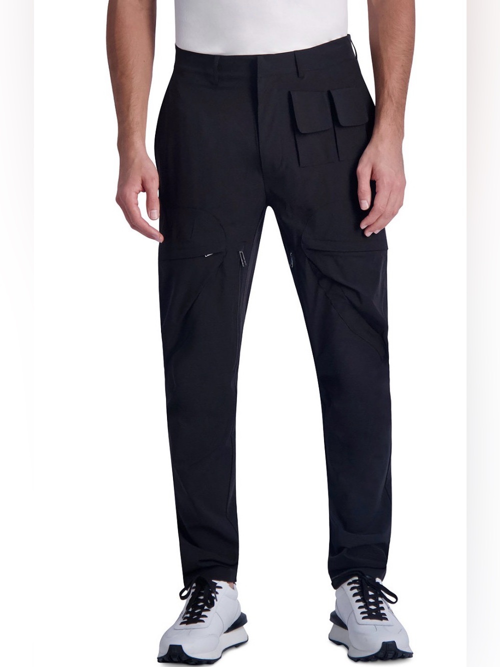 🔥 $179 Karl Lagerfeld Paris Men’s Slim Fit Cargo Pants Size 32 🔥
